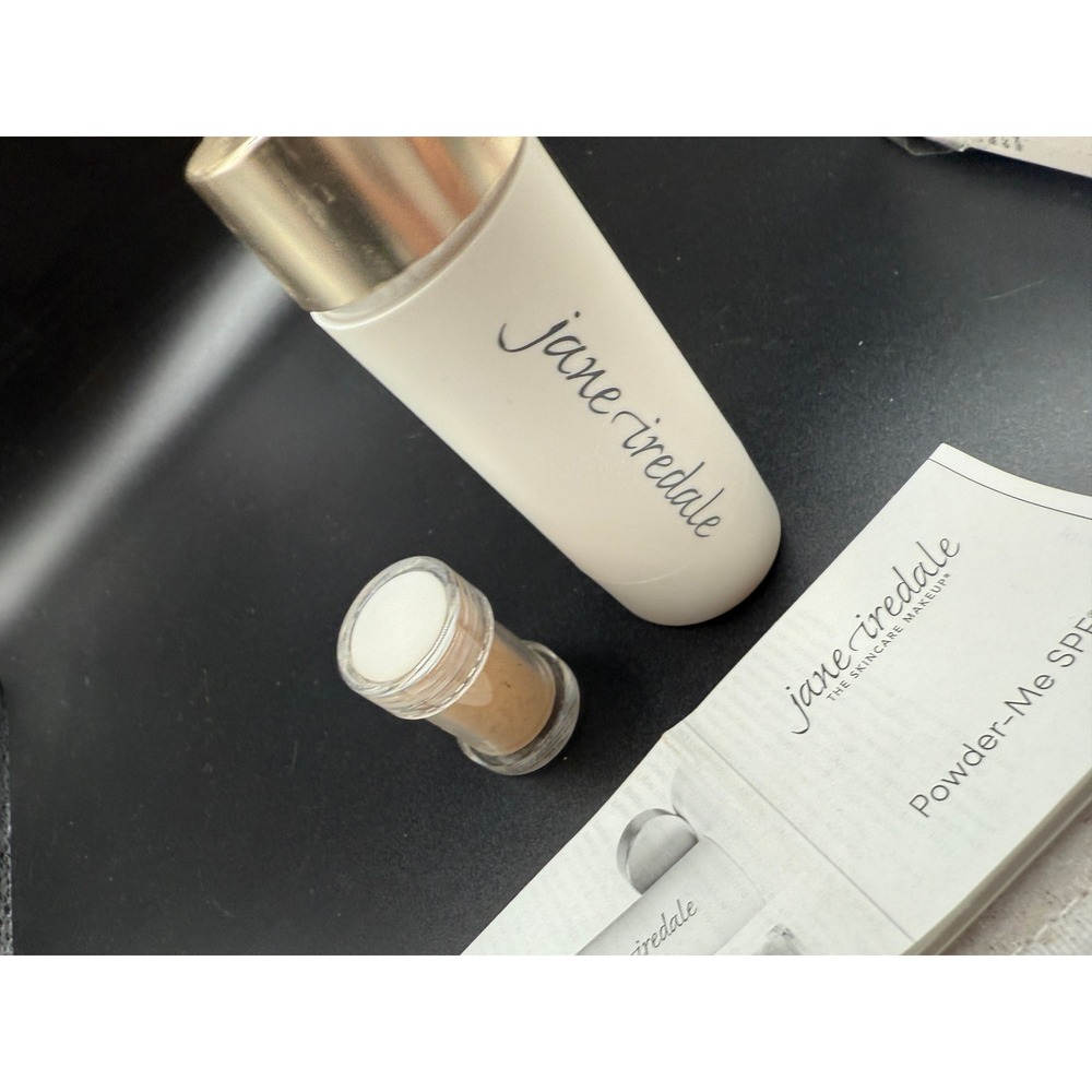 Jane Iredale Powder Me SPF‎ 30 Dry Refill Tanned Open Box Sun Protection - Picture 2 of 7